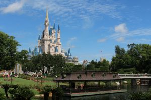 Cinderella's castle in Orlando.