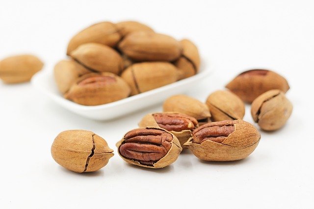 Pecan nuts.