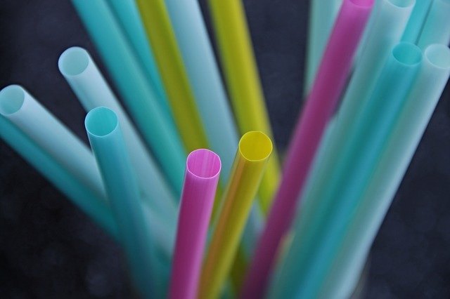 Drinking straws.