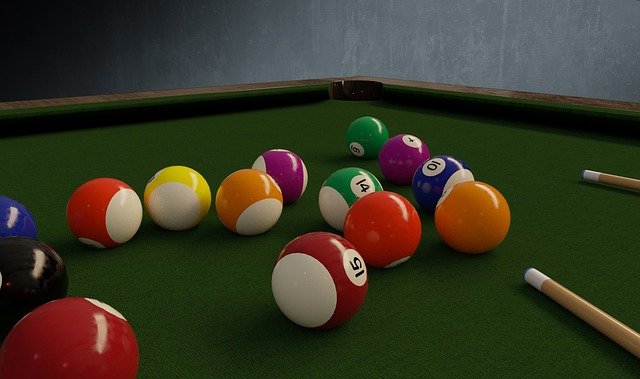 A game of pool