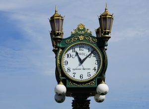 Clock in Seattle