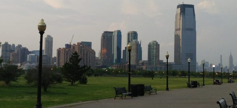 Liberty State Park view