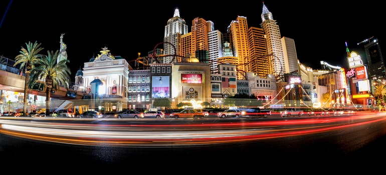View of Las Vegas.
