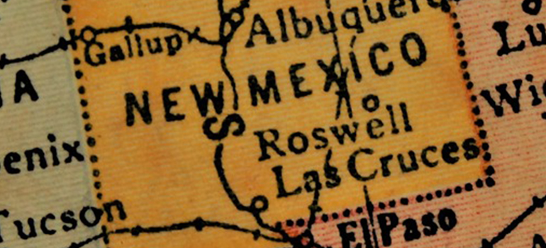 Las Cruces map