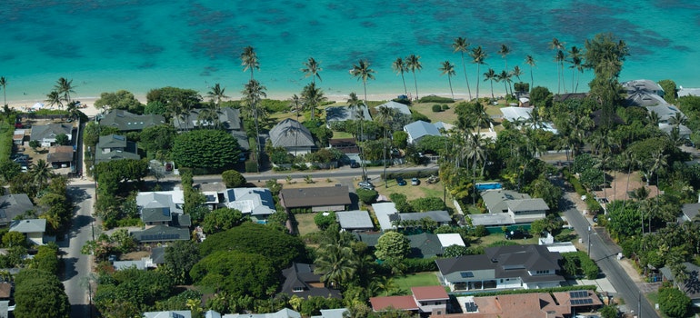 a beach in Kailua