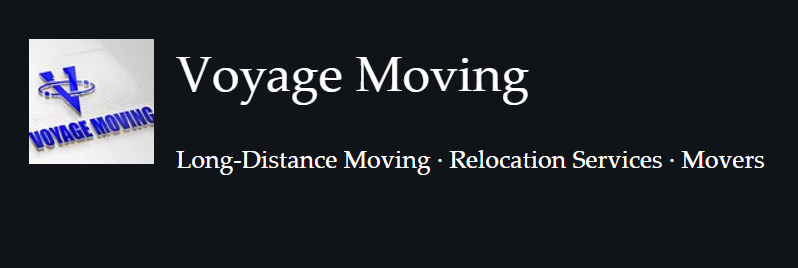 Voyage Moving company logo