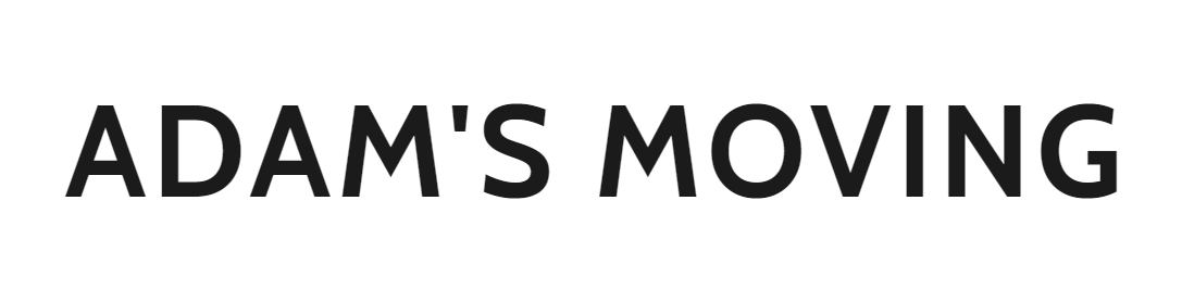 Adam's Moving company logo