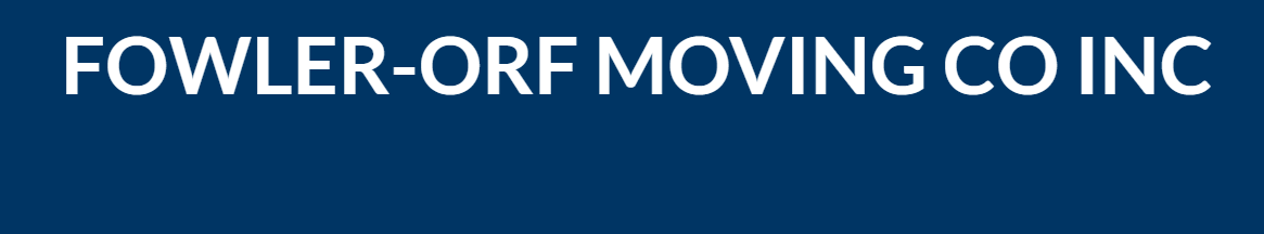 Fowler-Orf Moving comapny logo