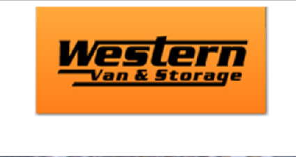 Western Van & Storage compny logo
