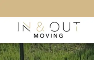In and Out Moving company logo
