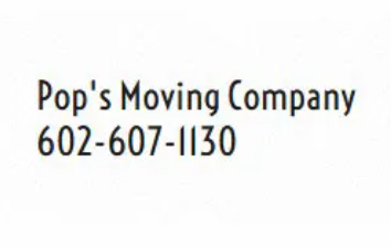 Pop's Moving Company logo