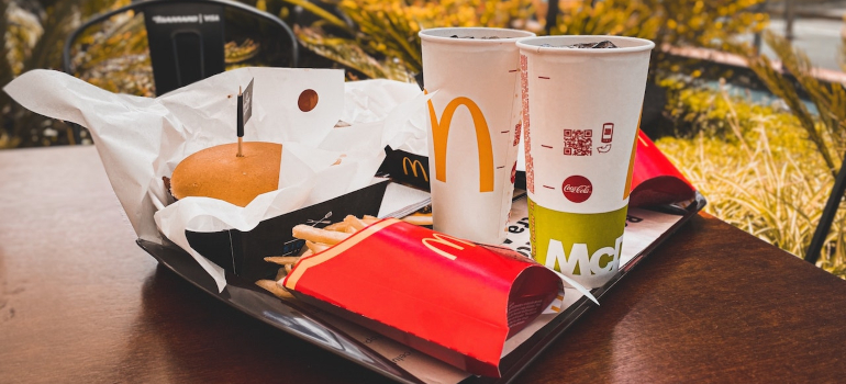 A McDonald's meal which is one more living cost in Phoenix