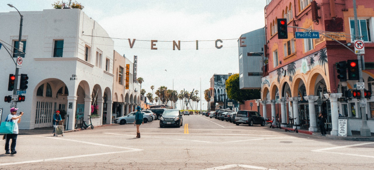 Venice, in California