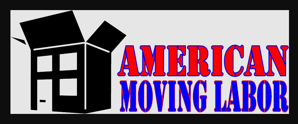 American moving labor company logo