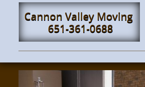 Cannon Valley Moving company logo