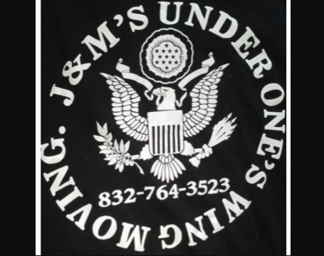 J&M's Under One's Wing Moving company logo