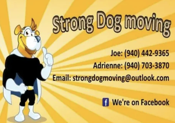 Strong Dog Moving company logo