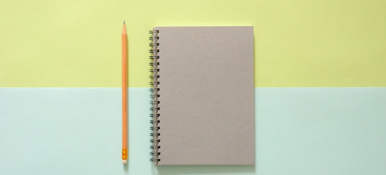 a notebook