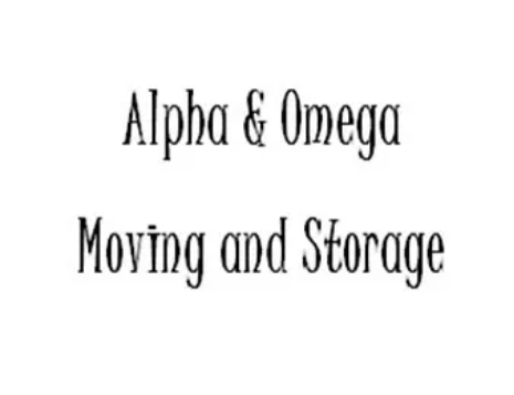 Alpha & Omega Moving and Storage company logo