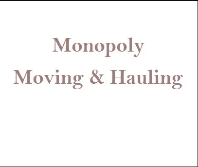 Monopoly Moving & Hauling company logo