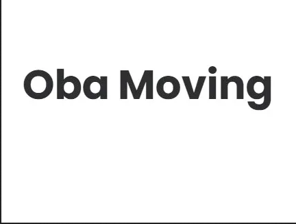 Oba Moving company logo