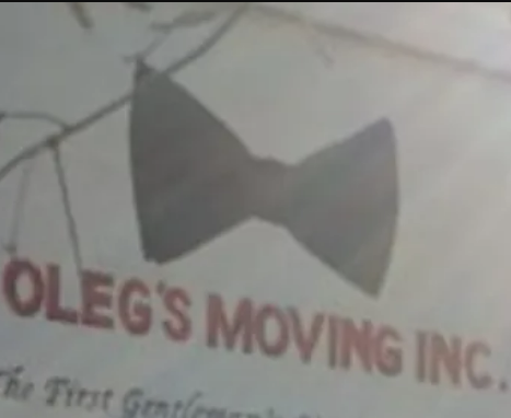 Oleg's Moving company logo