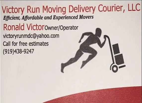 Victory Run Moving Delivery Courier company logo