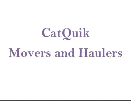 CatQuik Movers and Haulers company logo