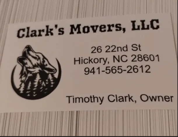 Clark's Movers company logo