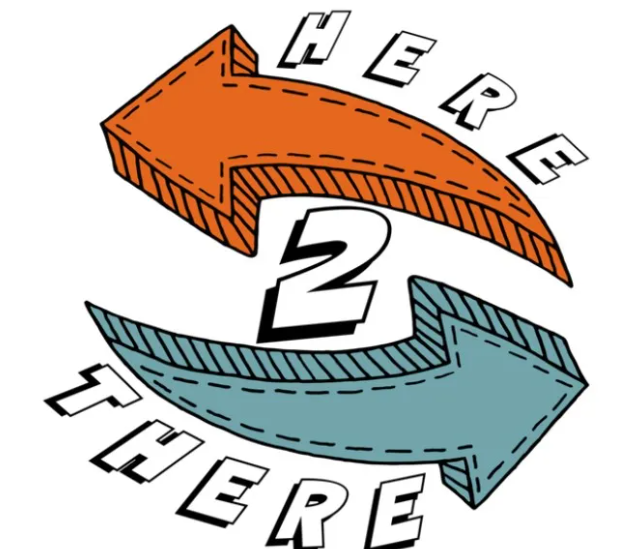 Here 2 There Home Movers company logo