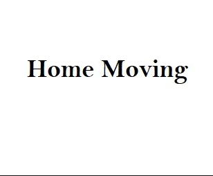 Home Moving company logo