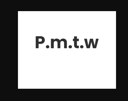 P.m.t.w company logo