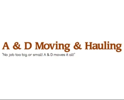 A & D Moving & Hauling company logo
