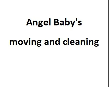 Angel Baby's moving and cleaning company logo