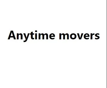 Anytime Movers company logo