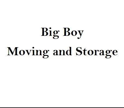 Big Boy Moving and Storage company logo