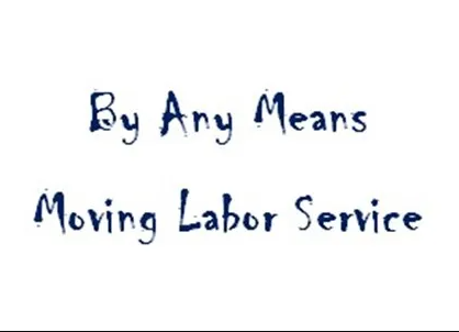 By Any Means Moving Labor Service company logo