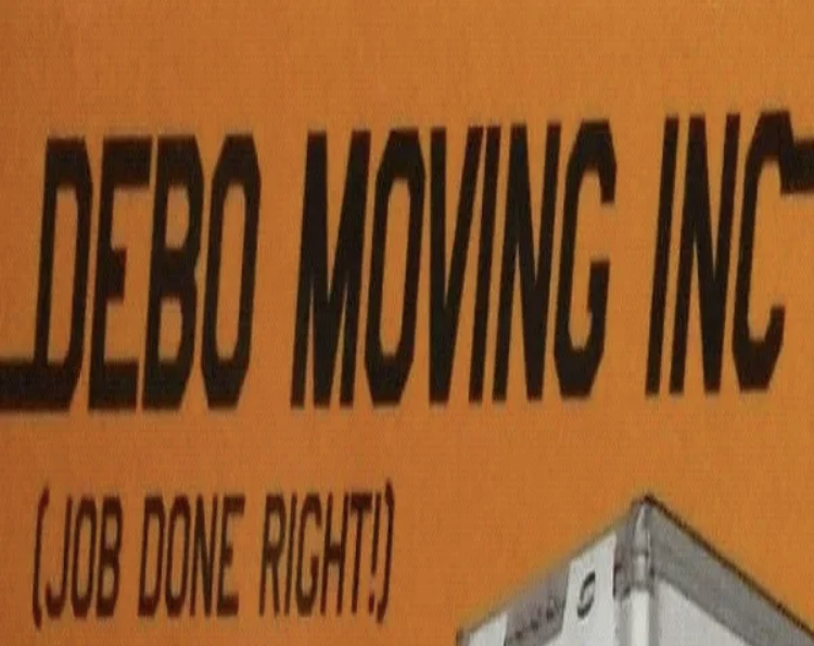 Debo Moving company logo