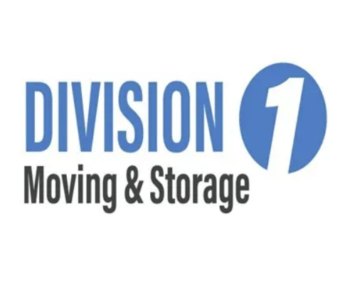 Division 1 Moving & Storage company logo