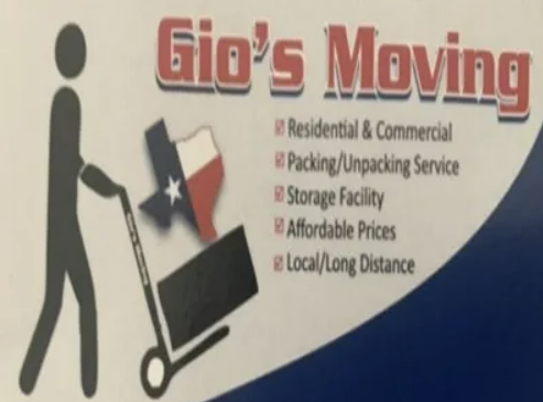 Gio's moving company logo