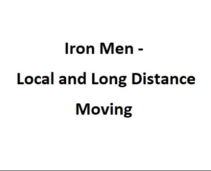 Iron Men - Local and Long Distance Moving company logo
