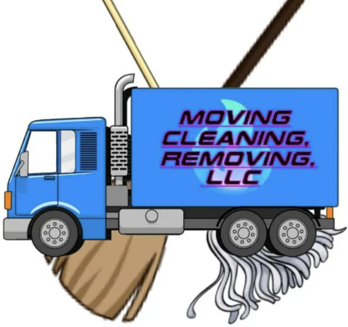 Moving, Cleaning, Removing company logo