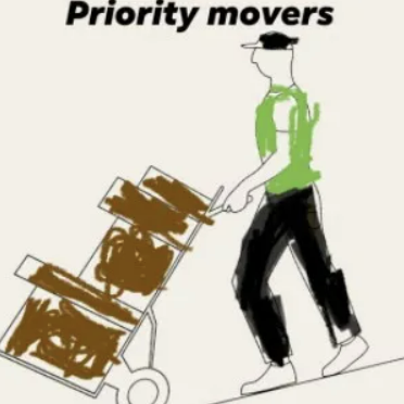 Priority movers company logo