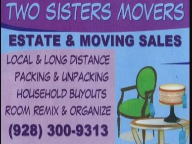 Two Sisters Movers company logo