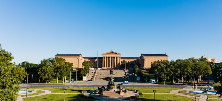 old museum of art in Philadelphia