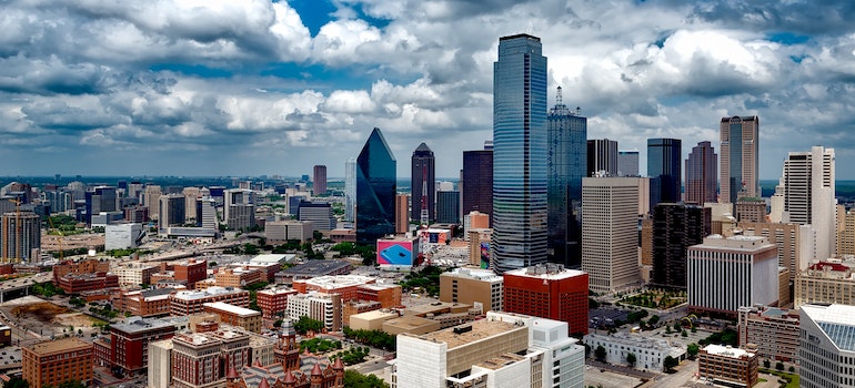 a photo of dallas, one of many popular moving destinations in Texas