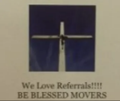 Be Blessed Movers company logo
