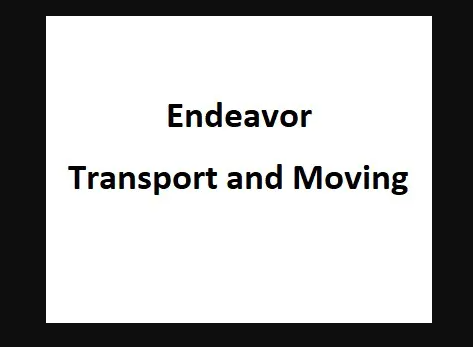 Endeavor Transport and Moving company logo