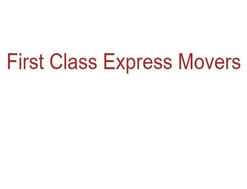 First Class Express Movers company logo