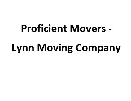 Proficient Movers - Lynn Moving Company company logo